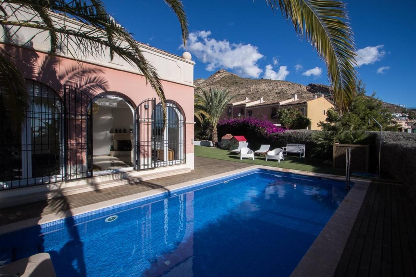 Asia Gardens Villa With Private Pool In Benidorm Cala de Finestrat Exterior foto